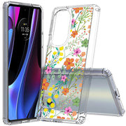 Flower 20 Print Slim Cover For Motorola   (Edge,One 5G,Ace,UW,X40,30), Print in USA