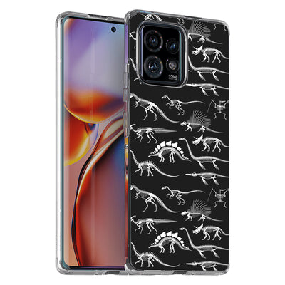 Dinosaur 3 Print Slim Cover For Motorola   (Edge,One 5G,Ace,UW,X40,30), Print in USA