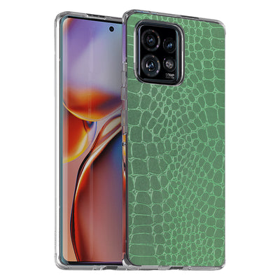 Reptile Skin 2 Print Slim Cover For Motorola   (Edge,One 5G,Ace,UW,X40,30), Print in USA