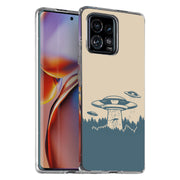 Alien Kidnap Print Slim Cover For Motorola   (Edge,One 5G,Ace,UW,X40,30), Print in USA