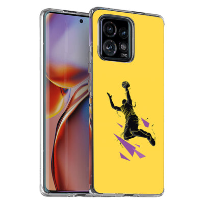 Kobe Basket 2 Print Slim Cover For Motorola   (Edge,One 5G,Ace,UW,X40,30), Print in USA