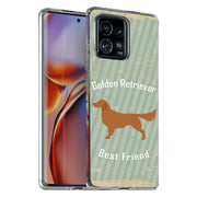 Retriever Dog Print Slim Cover For Motorola   (Edge,One 5G,Ace,UW,X40,30), Print in USA