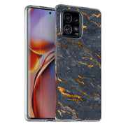 Gold Marble Print Slim Cover For Motorola   (Edge,One 5G,Ace,UW,X40,30), Print in USA