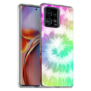 Tie Dye Art 1 Print Slim Cover For Motorola   (Edge,One 5G,Ace,UW,X40,30), Print in USA