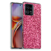 Pink Sparklings Print Slim Cover For Motorola   (Edge,One 5G,Ace,UW,X40,30), Print in USA