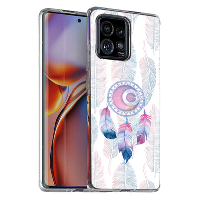 Dream Catcher Print Slim Cover For Motorola   (Edge,One 5G,Ace,UW,X40,30), Print in USA