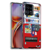 Vending Machine Print Slim Cover For Motorola   (Edge,One 5G,Ace,UW,X40,30), Print in USA