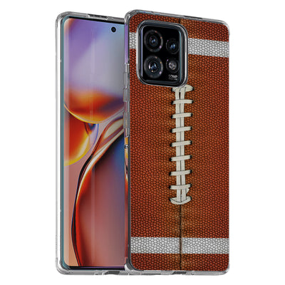 Football 1 Print Slim Cover For Motorola   (Edge,One 5G,Ace,UW,X40,30), Print in USA