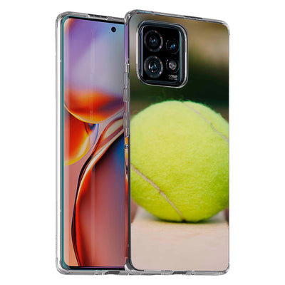 Tennis  Print Slim Cover For Motorola   (Edge,One 5G,Ace,UW,X40,30), Print in USA