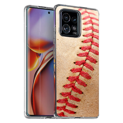 Baseball 1 Print Slim Cover For Motorola   (Edge,One 5G,Ace,UW,X40,30), Print in USA