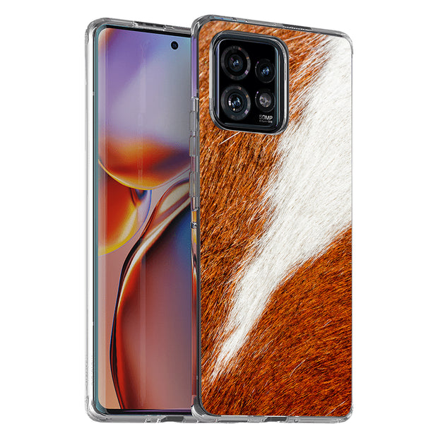 Soft Horse Mane Print Slim Cover For Motorola   (Edge,One 5G,Ace,UW,X40,30), Print in USA