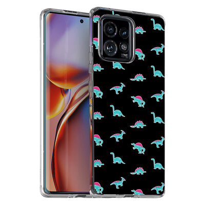 Dinosaurs Shape Print Slim Cover For Motorola   (Edge,One 5G,Ace,UW,X40,30), Print in USA