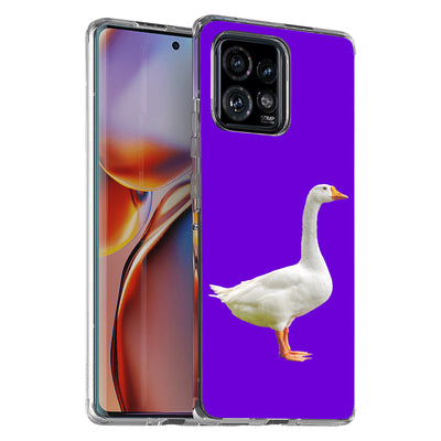 Goose Photo Print Slim Cover For Motorola   (Edge,One 5G,Ace,UW,X40,30), Print in USA