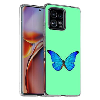 Butterfly Photo Print Slim Cover For Motorola   (Edge,One 5G,Ace,UW,X40,30), Print in USA