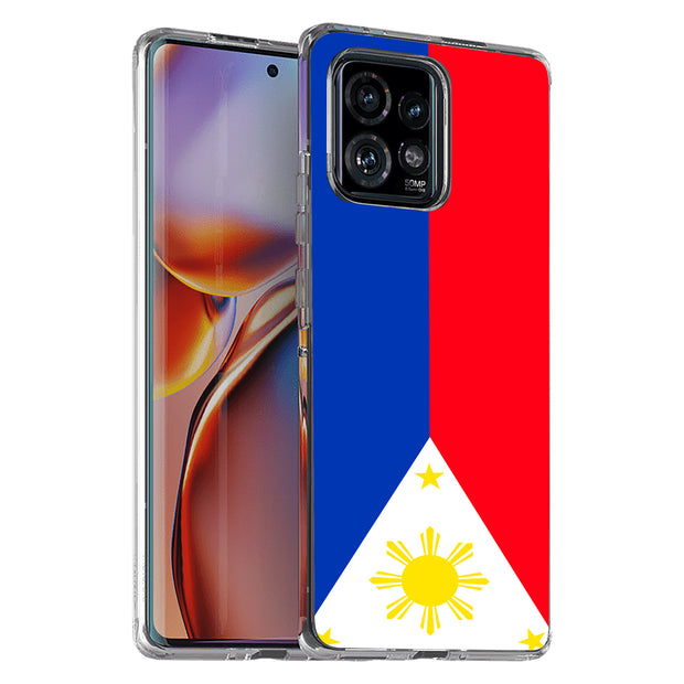 Philippines Print Slim Cover For Motorola   (Edge,One 5G,Ace,UW,X40,30), Print in USA