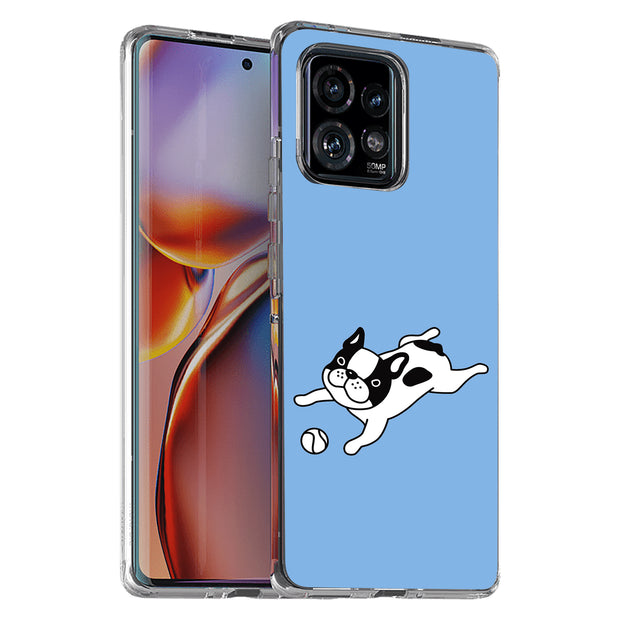 Bulldog 1 Print Slim Cover For Motorola   (Edge,One 5G,Ace,UW,X40,30), Print in USA