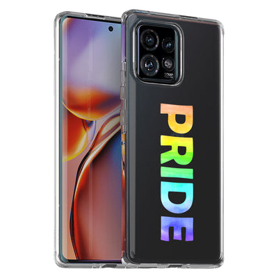 Rainbow Pride 1 Print Slim Cover For Motorola   (Edge,One 5G,Ace,UW,X40,30), Print in USA