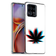 Weed 3D  Print Slim Cover For Motorola   (Edge,One 5G,Ace,UW,X40,30), Print in USA