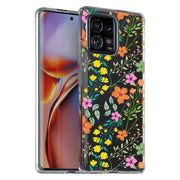 Flower 20 Print Slim Cover For Motorola   (Edge,One 5G,Ace,UW,X40,30), Print in USA