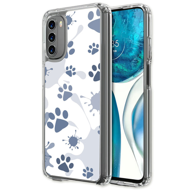 Paw Color 3 Print Slim Cover For Motorola Moto G (Power, Stylus, Play, 5G), Print in USA