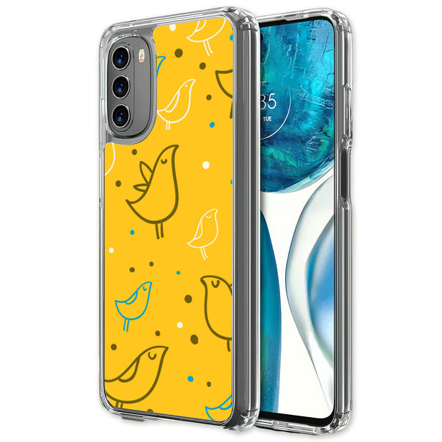 Birds Dots 1 Print Slim Cover For Motorola Moto G (Power, Stylus, Play, 5G), Print in USA