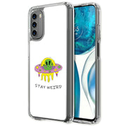 Alien Weird Print Slim Cover For Motorola Moto G (Power, Stylus, Play, 5G), Print in USA