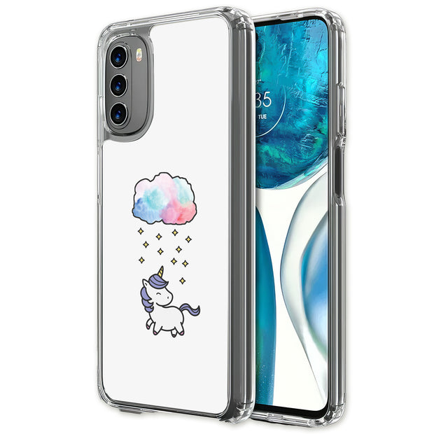 Unicorn Star Print Slim Cover For Motorola Moto G (Power, Stylus, Play, 5G), Print in USA