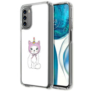 Unicorn Kitty Print Slim Cover For Motorola Moto G (Power, Stylus, Play, 5G), Print in USA