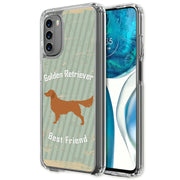 Retriever Dog Print Slim Cover For Motorola Moto G (Power, Stylus, Play, 5G), Print in USA