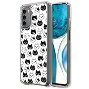 Cute Kitten Print Slim Cover For Motorola Moto G (Power, Stylus, Play, 5G), Print in USA