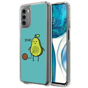 Funny Avocado 2 Print Slim Cover For Motorola Moto G (Power, Stylus, Play, 5G), Print in USA