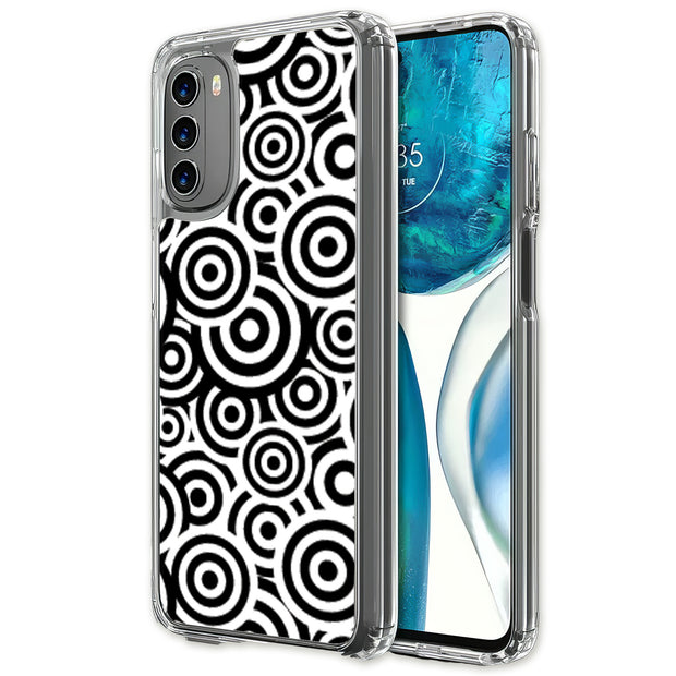 Circles Print Slim Cover For Motorola Moto G (Power, Stylus, Play, 5G), Print in USA