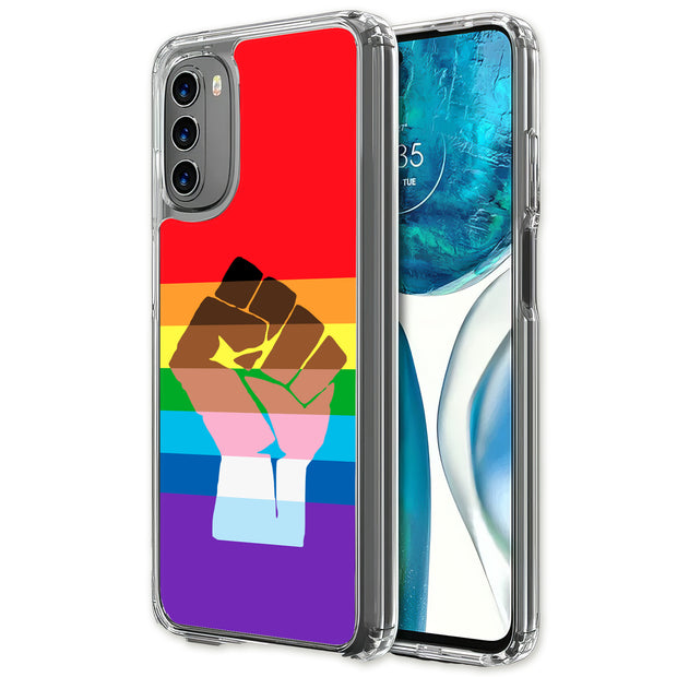 BLM Pride Print Slim Cover For Motorola Moto G (Power, Stylus, Play, 5G), Print in USA