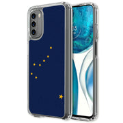 Alaska Flag Print Slim Cover For Motorola Moto G (Power, Stylus, Play, 5G), Print in USA