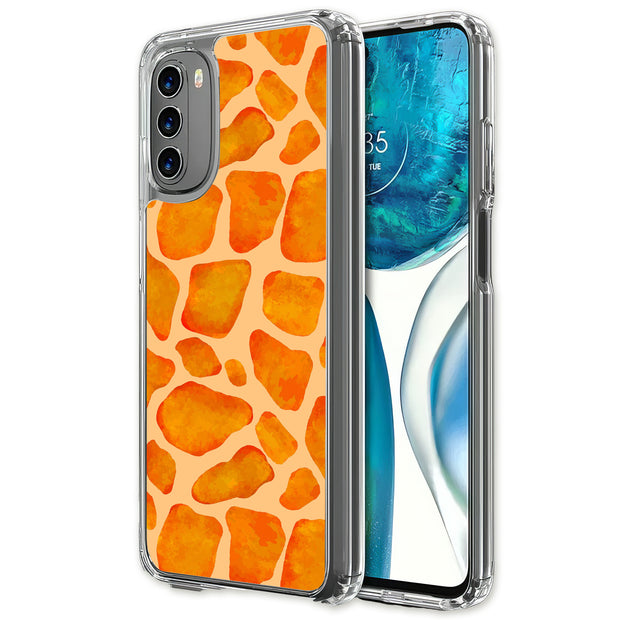 Giraffe Fur Print Slim Cover For Motorola Moto G (Power, Stylus, Play, 5G), Print in USA