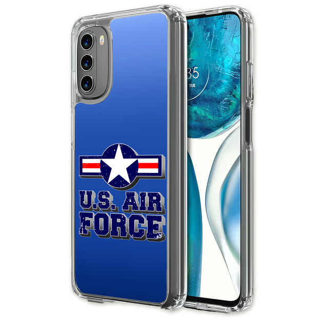 US Air Force 1 Print Slim Cover For Motorola Moto G (Power, Stylus, Play, 5G), Print in USA