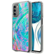 Opal Marble 6 Print Slim Cover For Motorola Moto G (Power, Stylus, Play, 5G), Print in USA