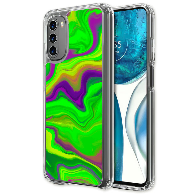 Opal Marble 9 Print Slim Cover For Motorola Moto G (Power, Stylus, Play, 5G), Print in USA