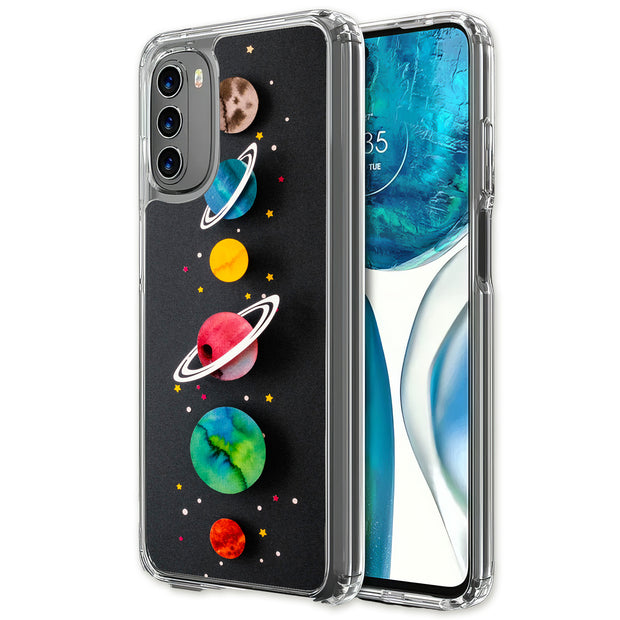 Stars Planet 13 Print Slim Cover For Motorola Moto G (Power, Stylus, Play, 5G), Print in USA