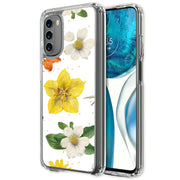 Flower Design 2 Print Slim Cover For Motorola Moto G (Power, Stylus, Play, 5G), Print in USA