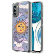 Sun Moon Stars Print Slim Cover For Motorola Moto G (Power, Stylus, Play, 5G), Print in USA