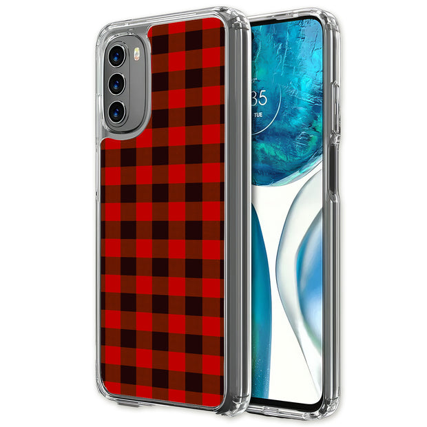 Classic Plaid Print Slim Cover For Motorola Moto G (Power, Stylus, Play, 5G), Print in USA