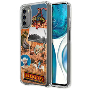 Cowboy Collage Print Slim Cover For Motorola Moto G (Power, Stylus, Play, 5G), Print in USA