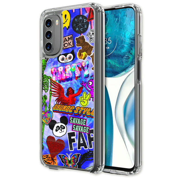 Grunge Style 1 Print Slim Cover For Motorola Moto G (Power, Stylus, Play, 5G), Print in USA