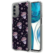 Skull Floral 1 Print Slim Cover For Motorola Moto G (Power, Stylus, Play, 5G), Print in USA