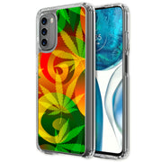 Marijuana Art Print Slim Cover For Motorola Moto G (Power, Stylus, Play, 5G), Print in USA