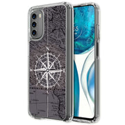 Map Compass Print Slim Cover For Motorola Moto G (Power, Stylus, Play, 5G), Print in USA