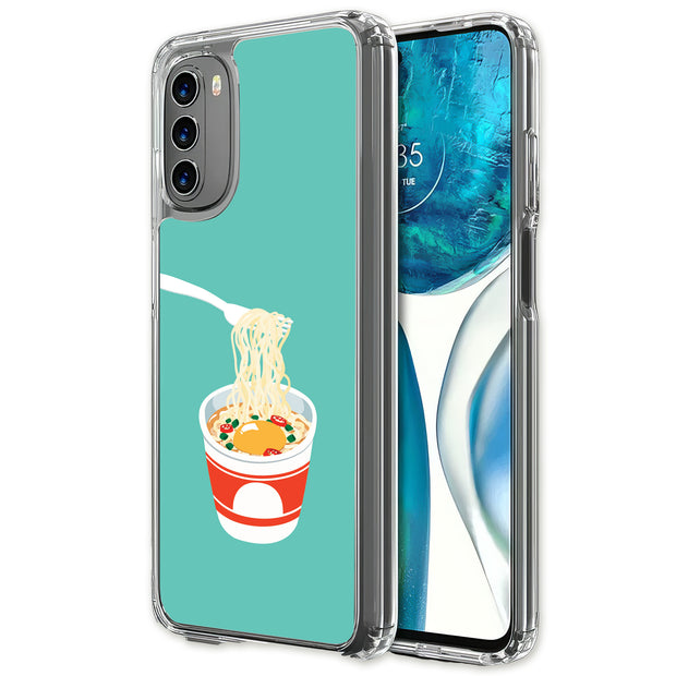 Tasty Ramen Print Slim Cover For Motorola Moto G (Power, Stylus, Play, 5G), Print in USA