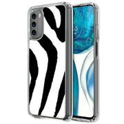 Zebra Stripe Print Slim Cover For Motorola Moto G (Power, Stylus, Play, 5G), Print in USA