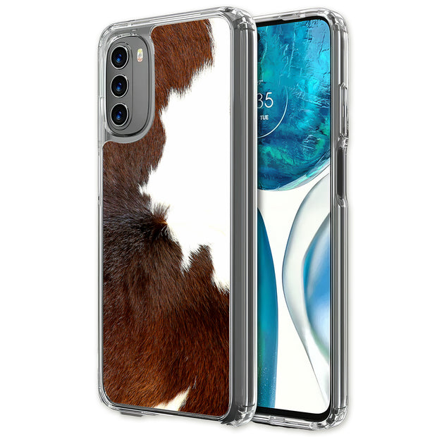 Dairy Cow Fur Print Slim Cover For Motorola Moto G (Power, Stylus, Play, 5G), Print in USA